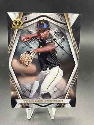 2022 Bowman Draft Invicta #BI-4 Termarr Johnson - Pittsburgh Pirates - Image 1 of 2