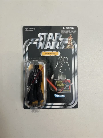 🍕🍕Star Wars VTG Collection Series Hasbro 2012 Darth Vader Unpunched🍕🍕 Cover