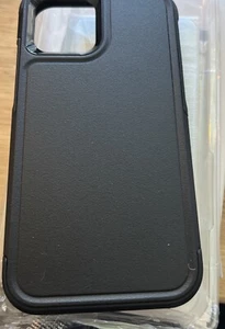 Funda iPhone 12 Pro Negra Resistente Suave con Protector de Pantalla - Imagen 1 de 5