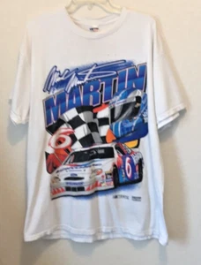 Checkered Flag Sports Vintage Mark Martin NASCAR T-Shirt Size XL - Picture 1 of 6