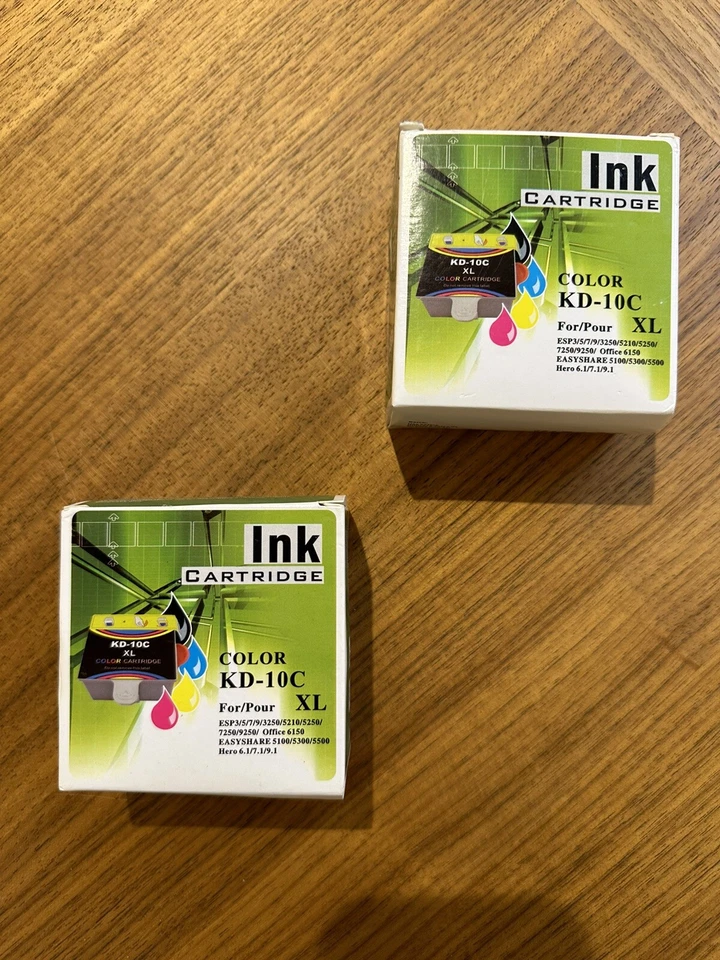 kodak 10b 10 c ink cartridges - Image 1 of 1