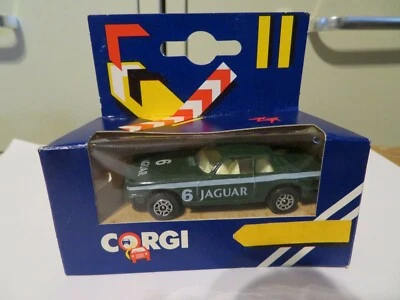 Corgi Jaguar 6 Track Car Green J29 1:64 Scale 1984 MISB See My Store - Image 1 of 3