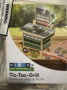 NUEVO Lowe's Kids Hágalo Usted Mismo U Taller Tic Tac Grill Juego Kit Parche - Imagen 1 de 3