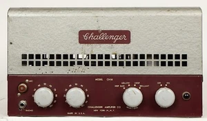 1940s Challenger Model CH18 Series: Y-66 Tube Power Amplifier - Picture 1 of 10
