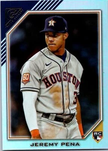 2022 Topps Gallery #2 Jeremy Pena Rainbow Foil - Picture 1 of 2