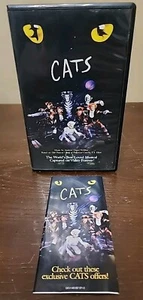 Cats: The Musical (VHS, 1998) With Original Pamphlet Book - Picture 1 of 5