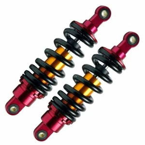 2pc 260mm 10" Motorcycle Shock Absorber Rear Shocks for Dirt Pit Bike ATV Quad - Picture 1 of 5