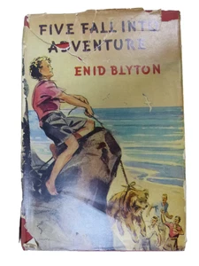 Five Fall Into Adventure – Enid Blyton – First Edition (1950) – Vintage Hardback - Picture 1 of 15