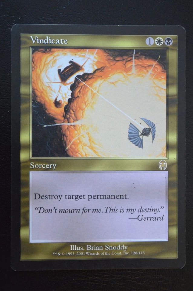 Magic The Gathering MTG VINDICATE Apocalypse LP Lightly Played - Image 1 of 2