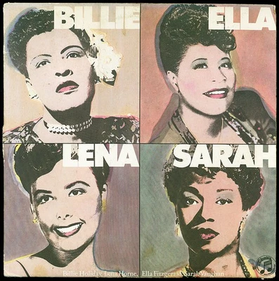 Billie Holiday, Ella Fitzgerald, Lena Horne, Sarah Vaughan - Billie, Ella, Lena, - Image 1 of 3