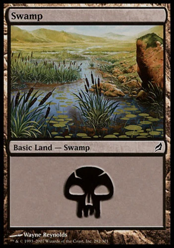 Swamp (292) ~ Near Mint Lorwyn MTG Magic UltimateMTG Land Card - Image 1 of 1
