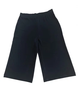 Lands End dunkelmarineblau weites Bein Stretch Strick Lounge kurze Hose Gr M 10-12 - Bild 1 von 11