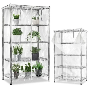 Waterproof Shelf Cover,All Clear Wire Shelf Cover with Zipper,Transparent PVC... - Picture 1 of 7