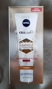 Nivea "Cellular Luminous Tagespflege Fluid"  LSF 50 Anti-Pigmentflecken 10ml Neu - Bild 1 von 1