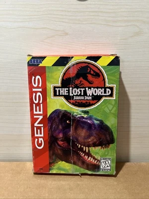 The Lost World: Jurassic Park Sega Genesis - 1997 Game Cartridge - Image 1 of 4