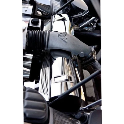 Cubierta de radiador para Chevy Corvette C5 1997-2004 [acero inoxidable/perforado] Foto 1 de 4