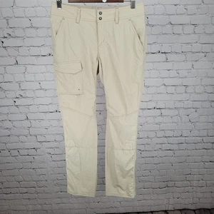Pantalones Columbia Beige Omni Tono Ligeros Cintura Ajustable Talla 2 (30x32) - Imagen 1 de 15