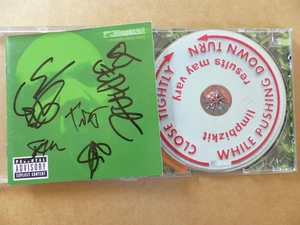 LIMP BIZKIT firmado autógrafo firmado en "RESULTS MAY VARI" CD-Cover ACOA COA - Imagen 1 de 4