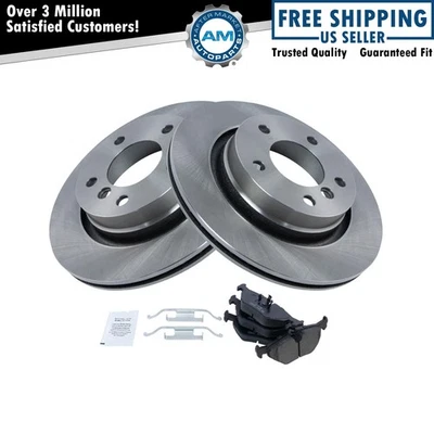 Kit de pastillas de freno trasero y rotor para BMW 323Ci 323i 328Ci 2000 1999-2000 328i Foto 1 de 4