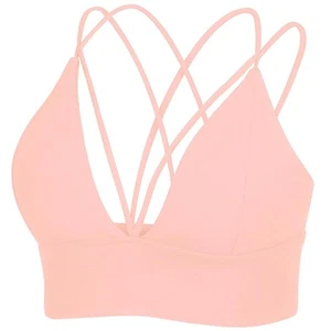 Womens Push-up Padded Strappy Sports Bra Cross Back Wirefree Fitness Yoga Top... - Picture 1 of 1