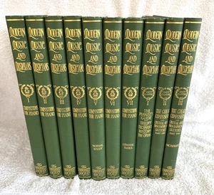 Modern Music and Musician 10 Volume Set for Pianists HC 1918 Philharmonic VNTG - Bild 1 von 23