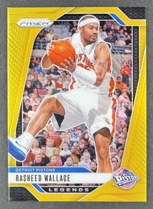 Rasheed Wallace 2024 Panini Prizm Gold/10 #293 - Detroit Pistons - Imagen 1 de 13