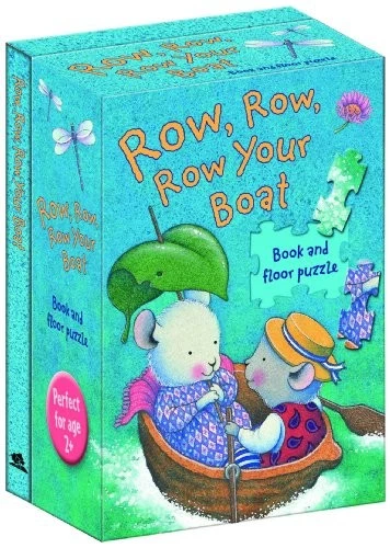 Row, Row, Row Your Boat (Nursery Songs Book & Floor Puzzle) By T - Image 1 of 1