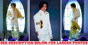 MICHAEL JACKSON 30° ANNIVERSARIO SPETTACOLO 3XRARO8x10 FOTO - Foto 1 di 1