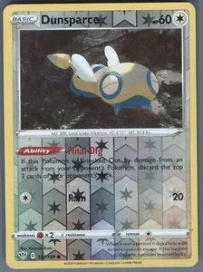 SWSH03: Darkness Ablaze #137/189 Dunsparce Reverse Holo - Picture 1 of 2