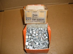 Box of 100 Dorman 5/16"-24 x 1/2" Hex Head Cap Screws Vintage USA - Picture 1 of 6