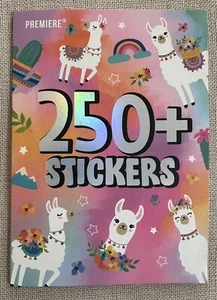 New 250 + Sticker Books Boys Girls Kids Craft Gift Super Cute! 10 Sheets Premier - Picture 1 of 7