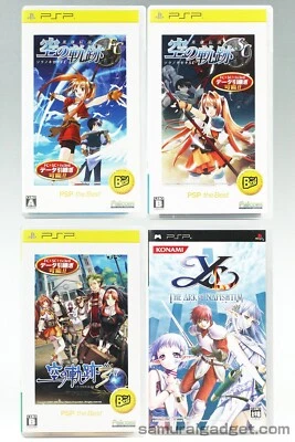 The Legend of Heroes VI:Trails in the Sky FC & SC & 3rd & Ys6 Napishtim PSP Best - Image 1 of 4