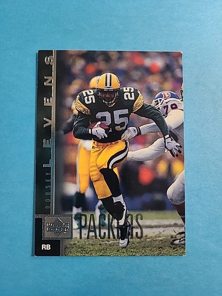 DORSEY LEVENS 1997 UPPER DECK FOOTBALL CARD # 209 I2200 - Image 1 of 2