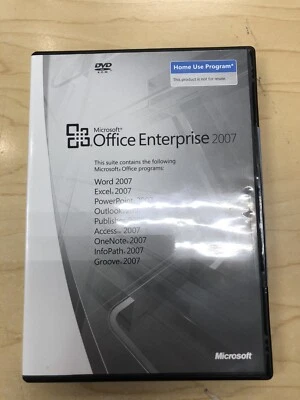 Microsoft Office Enterprise 2007 (Home Use) w/Key - Image 1 of 3