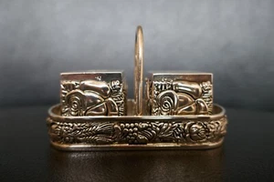 Miniatur Melchior Salz und Papierstreuer Souvenir Set gebraucht - Bild 1 von 5