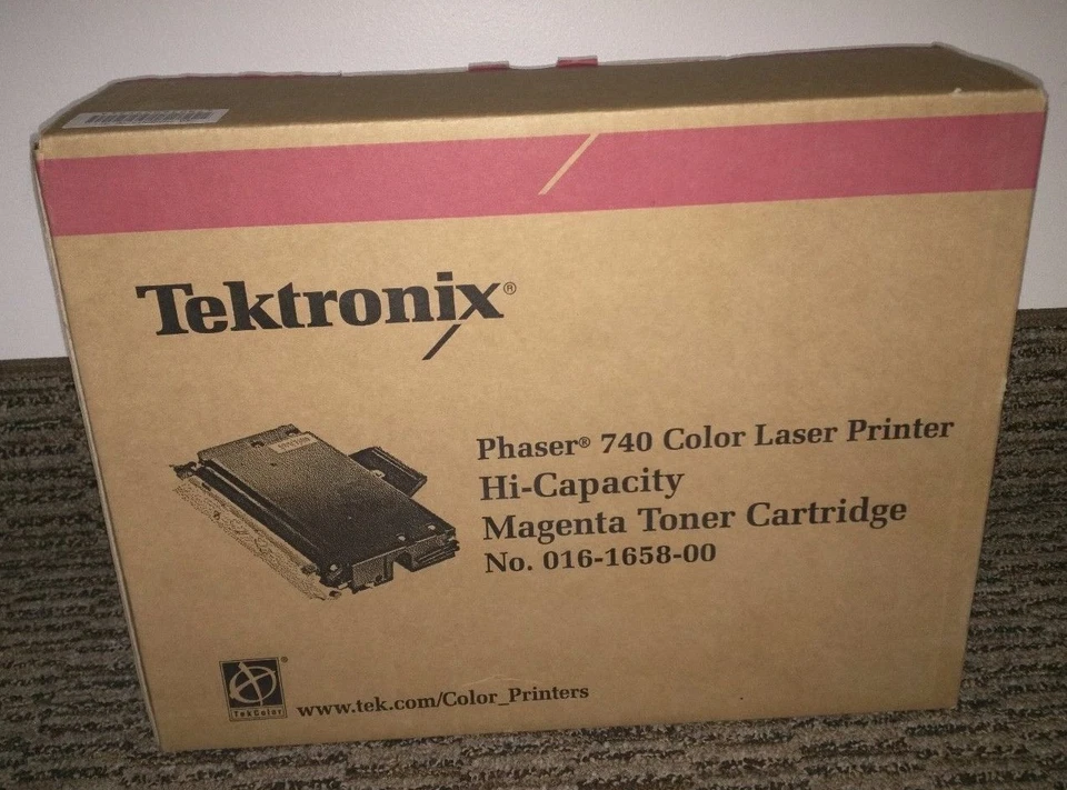 Genuine Xerox Tektronix Phaser 740 Hi-Capacity Magenta Toner Cartridge 016165800 - Image 1 of 1