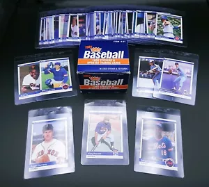 JUEGO DE ACTUALIZACIÓN FLEER 1984 ~ CLEMENS, PUCKETT, GOODEN. 33 TARJETAS GEMAS COMO NUEVAS + ESCASEZ - Imagen 1 de 7