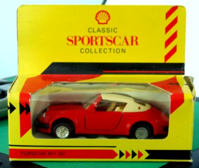VOITURE PORSCHE 911 SC  A  FRICTION  1/36  CLASSIC  SPORTSCAR COLLECTION SHELL - Photo 1/4