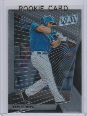 TIM TEBOW ROOKIE CARD 2018 Baseball RC The National #TT New York Mets RC! - Image 1 of 2