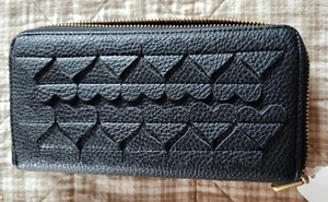 Women's black wallet - Picture 1 of 6