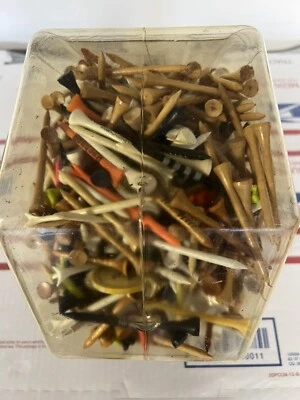 2 3/4" Wooden Golf Tees with - Pack of 500+ - Other Items Included - Image 1 of 3