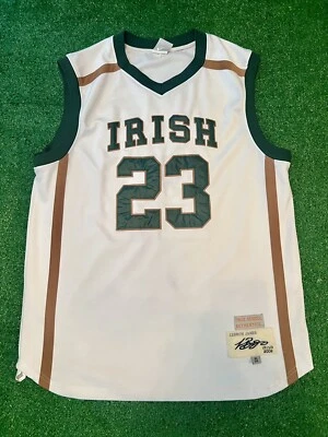 Lebron James #23 IRISH High School Jersey SIZE 52 True School Authentics - Image 1 of 4