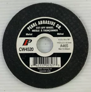 60% de descuento 57 cada rueda de corte de aire acondicionado premium PEARL CW4520 4,5"x1/8"x7/8" A46S T1 - Imagen 1 de 2