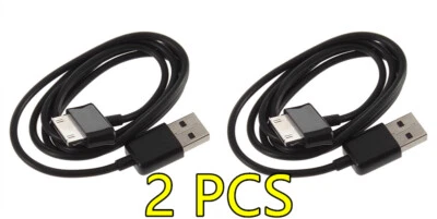 Cabo carregador de dados sincronização USB 2 peças para tablet Samsung Galaxy fabricante de equipamento original 7.0 7.7 8.9 10.1 - Imagem 1 de 4