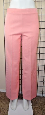 Pantalones Vintage Ecco Bay W30 L30 Años 60 Rojo Blanco Rayas Finas Cintura Elástica Hechos en EE. UU. Foto 1 de 4