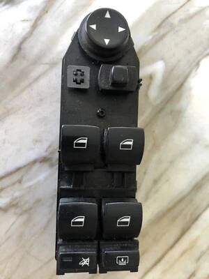 2005 2006 2007 2008 BMW 525i 530i 550i MASTER POWER WINDOW SWITCH 6 951 914 OEM - Image 1 of 4