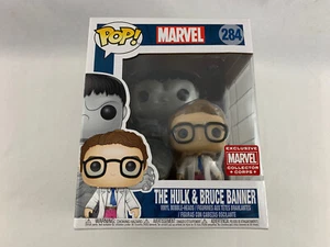Funko Pop! The Hulk & Bruce Banner #284 Marvel Collector Corps Exclusive - NEW - Picture 1 of 6