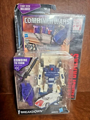 NEW SEALED Hasbro Transformers Combiner Wars Breakdown with Comic and Accessory - Image 1 of 4
