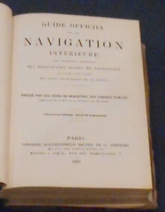 Guide Officiel de la Navigation Intérieure avec Itinéraires Graphiques des ... - Imagen 1 de 2