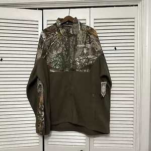 Magellan Zip Front Jacket - Realtree Edge Camo & Fleece - 3XL - Picture 1 of 11